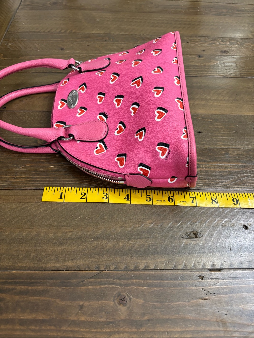 Coach Mini Cora Domed Satchel - Picture 12 of 12